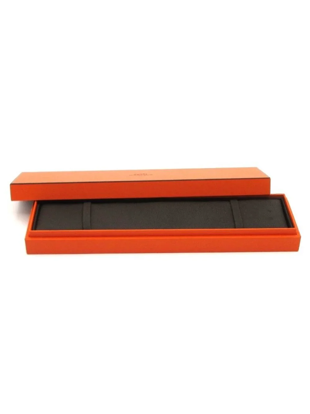 Hermes Bracelet Hapi 3 Leather Dark Brown Silver